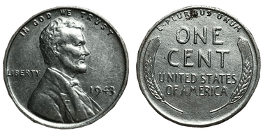 the picture of 1943 Steel Penny From Philadelphia